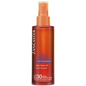 Купить масло для загара Lancaster Sun Beauty Satin Sheen Oil Fast Tan Optimizer SPF30 Киев